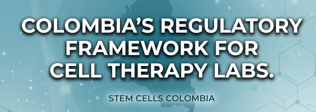 colombias regulatory framework for cell therapy labs