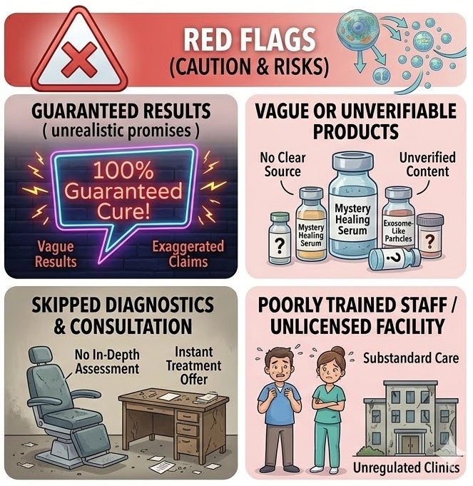 stem cell provider red flags