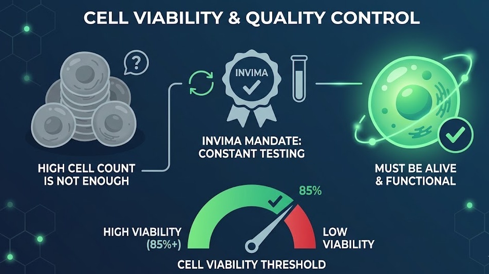 cell viability and quality control