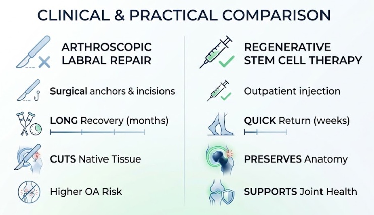 clinical and practical comparison