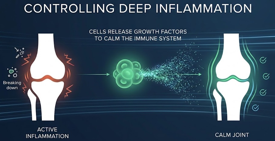 controlling deep inflammation