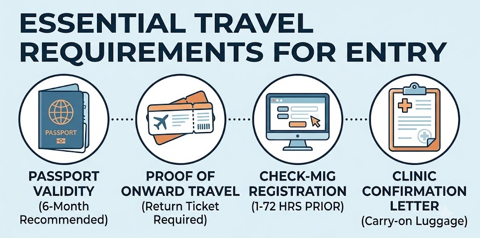 essential travel requirements for entry