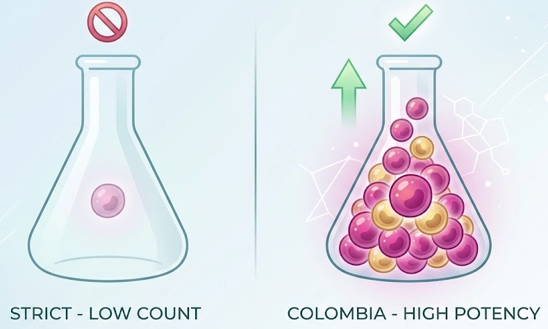favorable medical regulations in Colombia