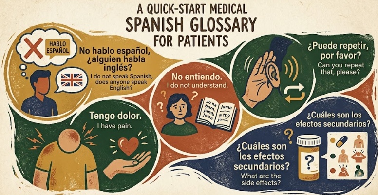 quick start spanish patient glossary
