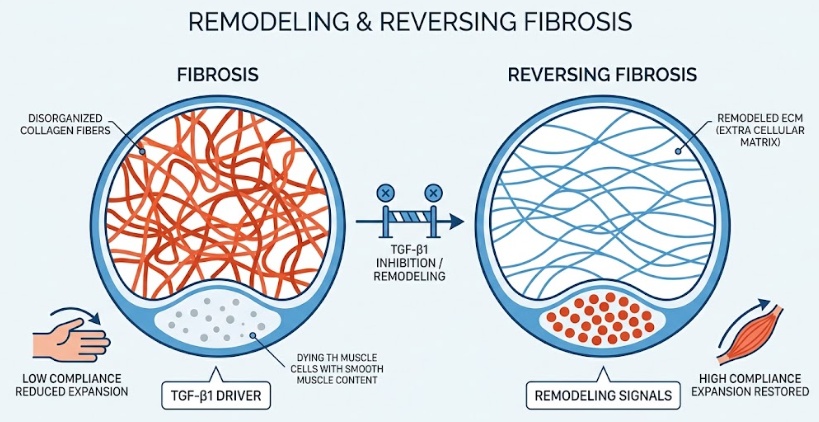 remodeling and reversing fibrosis