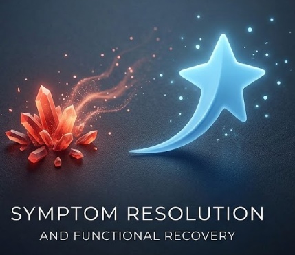 sympton resolution and functional recovery